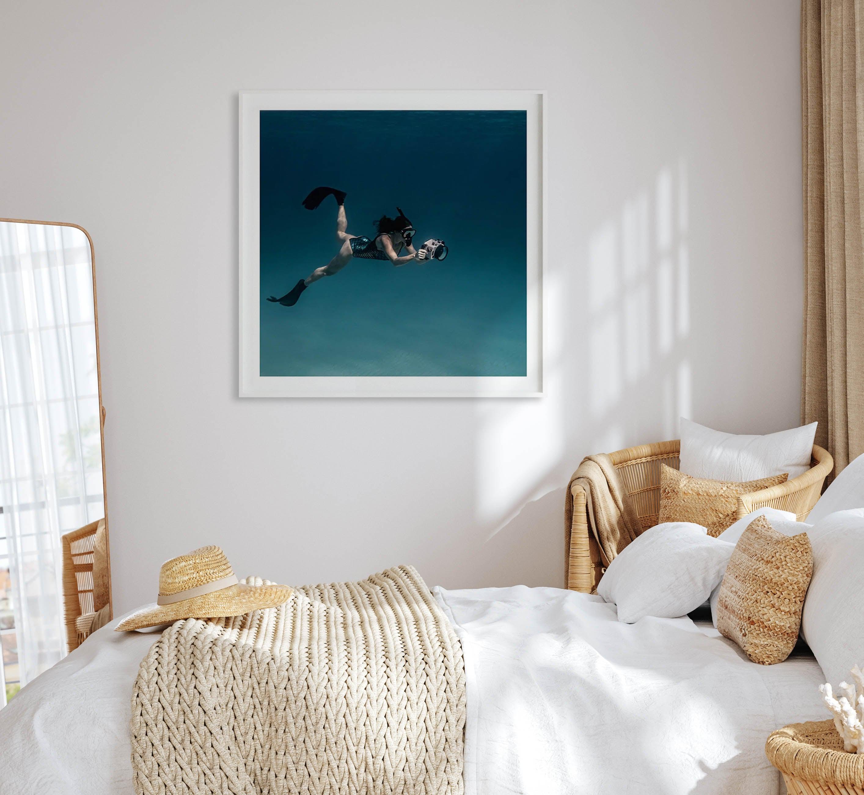 Free Divin' | Colour SQ Art Print-PRINT-Olive et Oriel-Olive et Oriel-Buy-Australian-Art-Prints-Online-with-Olive-et-Oriel-Your-Artwork-Specialists-Austrailia-Decorate-With-Coastal-Photo-Wall-Art-Prints-From-Our-Beach-House-Artwork-Collection-Fine-Poster-and-Framed-Artwork