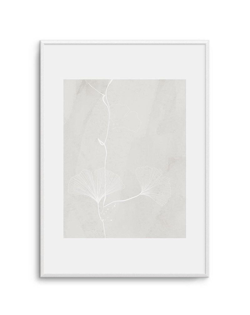 Ginkgo II Art Print-PRINT-Olive et Oriel-Olive et Oriel-Buy-Australian-Art-Prints-Online-with-Olive-et-Oriel-Your-Artwork-Specialists-Austrailia-Decorate-With-Coastal-Photo-Wall-Art-Prints-From-Our-Beach-House-Artwork-Collection-Fine-Poster-and-Framed-Artwork