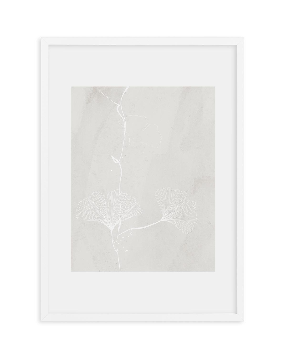 Ginkgo II Art Print-PRINT-Olive et Oriel-Olive et Oriel-A5 | 5.8" x 8.3" | 14.8 x 21cm-White-With White Border-Buy-Australian-Art-Prints-Online-with-Olive-et-Oriel-Your-Artwork-Specialists-Austrailia-Decorate-With-Coastal-Photo-Wall-Art-Prints-From-Our-Beach-House-Artwork-Collection-Fine-Poster-and-Framed-Artwork