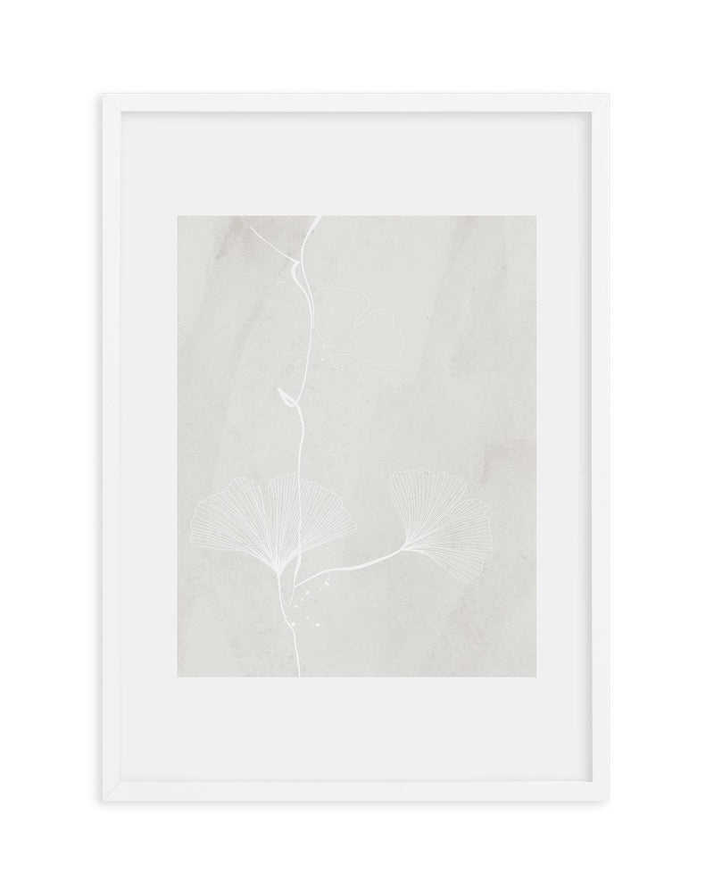 Ginkgo II Art Print-PRINT-Olive et Oriel-Olive et Oriel-A5 | 5.8" x 8.3" | 14.8 x 21cm-White-With White Border-Buy-Australian-Art-Prints-Online-with-Olive-et-Oriel-Your-Artwork-Specialists-Austrailia-Decorate-With-Coastal-Photo-Wall-Art-Prints-From-Our-Beach-House-Artwork-Collection-Fine-Poster-and-Framed-Artwork