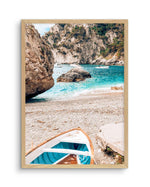 Gioia Boats | Capri Art Print-PRINT-Olive et Oriel-Olive et Oriel-A5 | 5.8" x 8.3" | 14.8 x 21cm-Oak-With White Border-Buy-Australian-Art-Prints-Online-with-Olive-et-Oriel-Your-Artwork-Specialists-Austrailia-Decorate-With-Coastal-Photo-Wall-Art-Prints-From-Our-Beach-House-Artwork-Collection-Fine-Poster-and-Framed-Artwork
