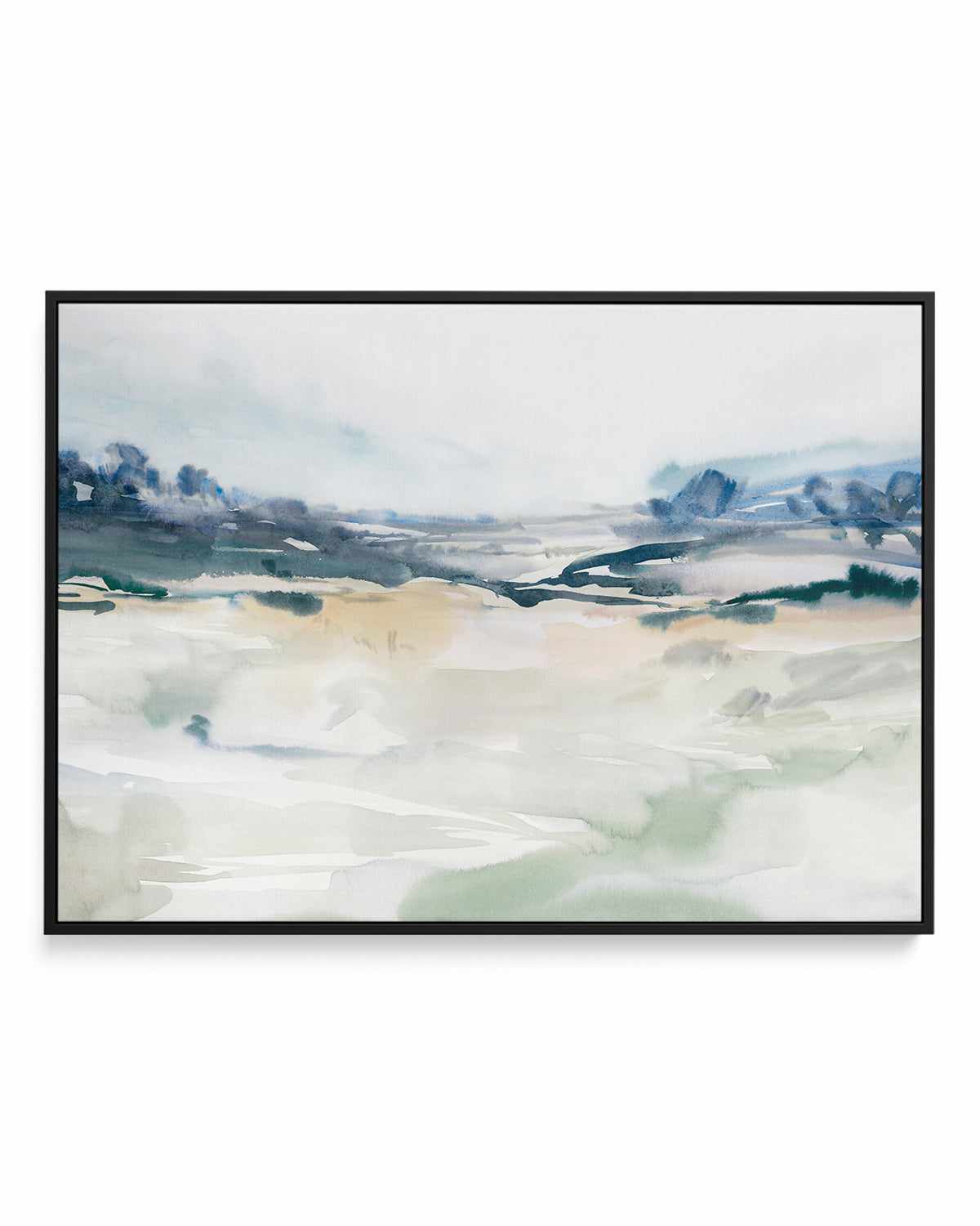 Gleaming Basin | Framed Canvas Art Print