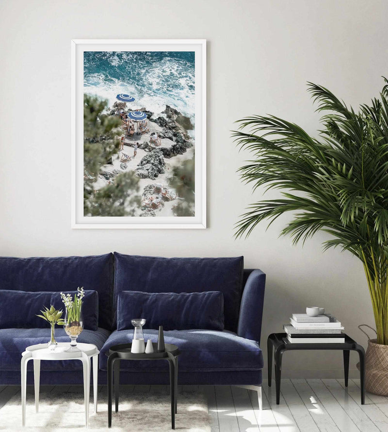 Glimpse Of Fontelina | PT Art Print-PRINT-Olive et Oriel-Olive et Oriel-Buy-Australian-Art-Prints-Online-with-Olive-et-Oriel-Your-Artwork-Specialists-Austrailia-Decorate-With-Coastal-Photo-Wall-Art-Prints-From-Our-Beach-House-Artwork-Collection-Fine-Poster-and-Framed-Artwork