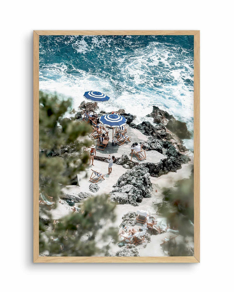 Glimpse Of Fontelina | PT Art Print-PRINT-Olive et Oriel-Olive et Oriel-A5 | 5.8" x 8.3" | 14.8 x 21cm-Oak-With White Border-Buy-Australian-Art-Prints-Online-with-Olive-et-Oriel-Your-Artwork-Specialists-Austrailia-Decorate-With-Coastal-Photo-Wall-Art-Prints-From-Our-Beach-House-Artwork-Collection-Fine-Poster-and-Framed-Artwork