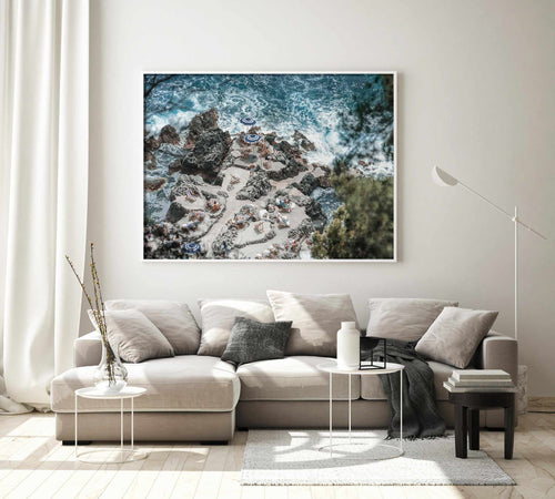 Glimpse of Fontelina | LS Art Print-PRINT-Olive et Oriel-Olive et Oriel-Buy-Australian-Art-Prints-Online-with-Olive-et-Oriel-Your-Artwork-Specialists-Austrailia-Decorate-With-Coastal-Photo-Wall-Art-Prints-From-Our-Beach-House-Artwork-Collection-Fine-Poster-and-Framed-Artwork
