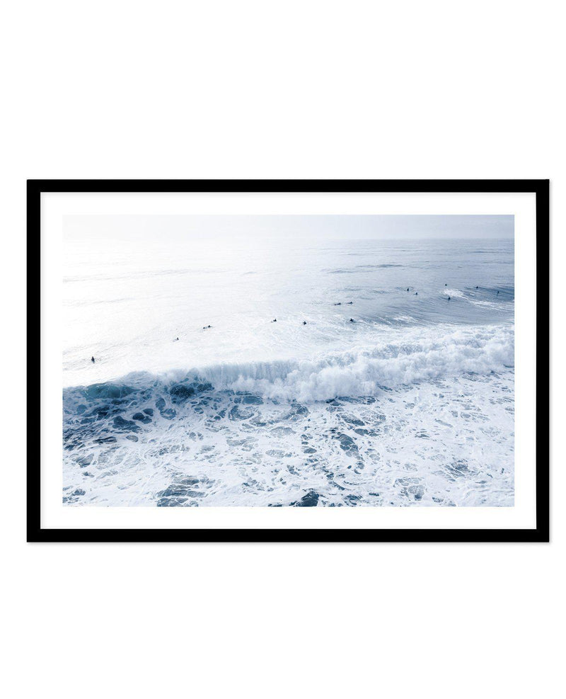 Gold Coast Surfers I Art Print-PRINT-Olive et Oriel-Olive et Oriel-A5 | 5.8" x 8.3" | 14.8 x 21cm-Black-With White Border-Buy-Australian-Art-Prints-Online-with-Olive-et-Oriel-Your-Artwork-Specialists-Austrailia-Decorate-With-Coastal-Photo-Wall-Art-Prints-From-Our-Beach-House-Artwork-Collection-Fine-Poster-and-Framed-Artwork