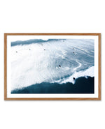 Gold Coast Surfers III Art Print-PRINT-Olive et Oriel-Olive et Oriel-50x70 cm | 19.6" x 27.5"-Walnut-With White Border-Buy-Australian-Art-Prints-Online-with-Olive-et-Oriel-Your-Artwork-Specialists-Austrailia-Decorate-With-Coastal-Photo-Wall-Art-Prints-From-Our-Beach-House-Artwork-Collection-Fine-Poster-and-Framed-Artwork