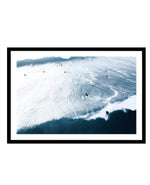 Gold Coast Surfers III Art Print-PRINT-Olive et Oriel-Olive et Oriel-A5 | 5.8" x 8.3" | 14.8 x 21cm-Black-With White Border-Buy-Australian-Art-Prints-Online-with-Olive-et-Oriel-Your-Artwork-Specialists-Austrailia-Decorate-With-Coastal-Photo-Wall-Art-Prints-From-Our-Beach-House-Artwork-Collection-Fine-Poster-and-Framed-Artwork