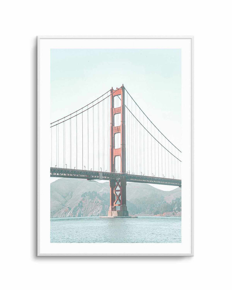 Golden Gate Bridge by Finn Skagn Art Print