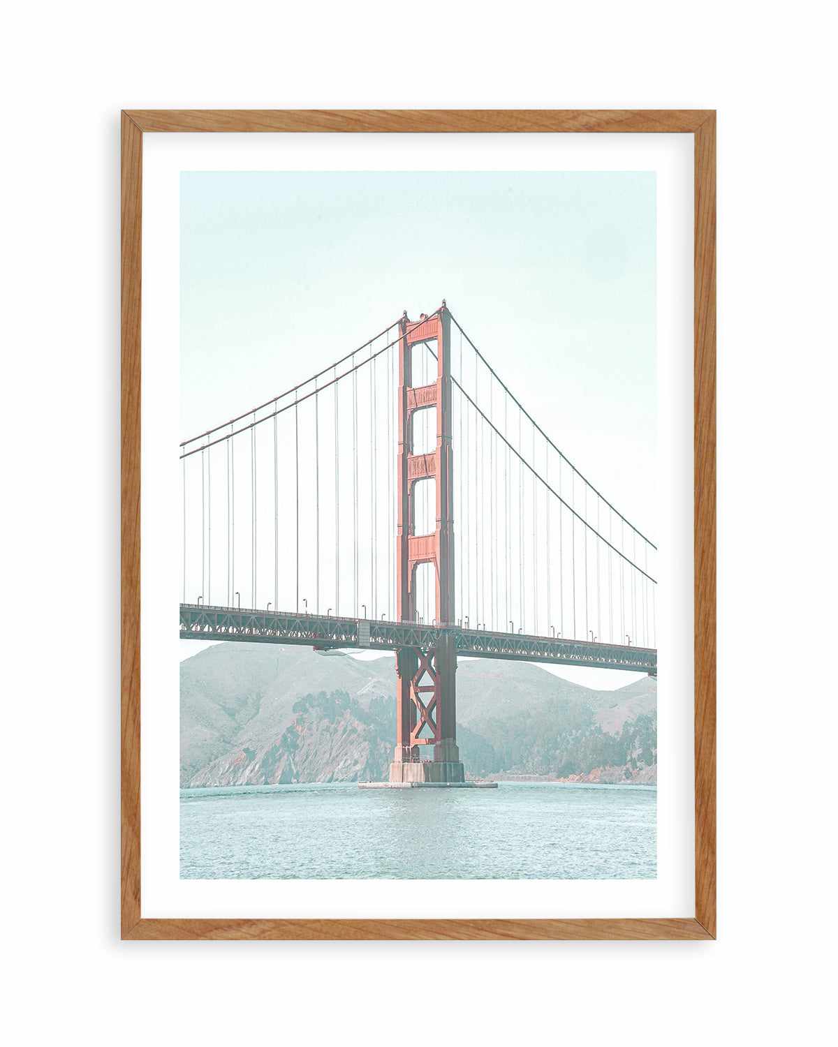 Golden Gate Bridge by Finn Skagn Art Print