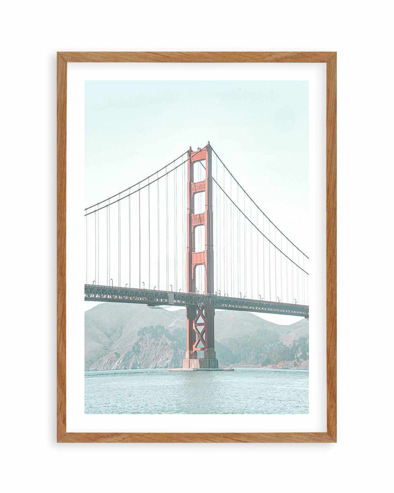 Golden Gate Bridge by Finn Skagn Art Print