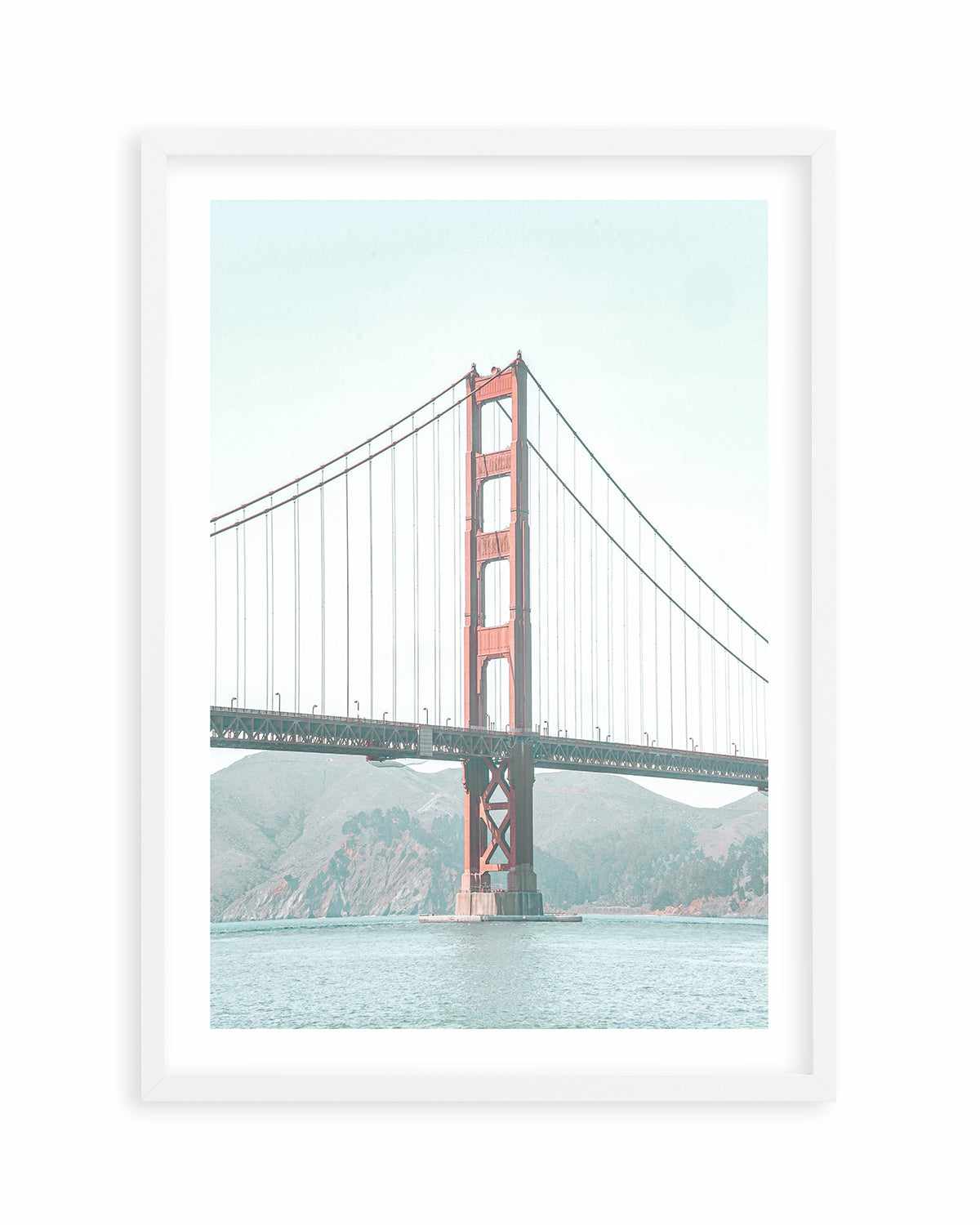 Golden Gate Bridge by Finn Skagn Art Print