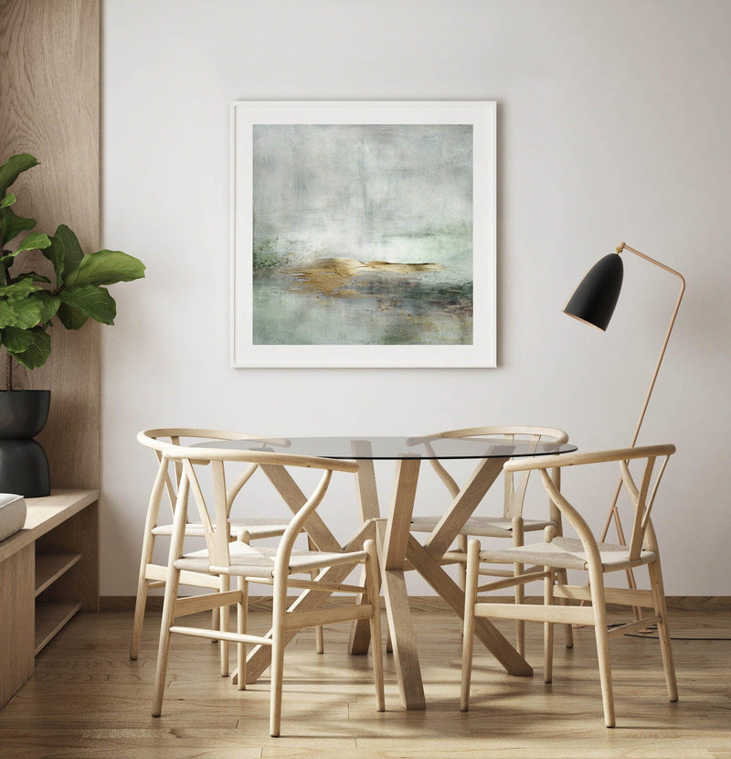 Golden Horizon by Dan Hobday SQ Art Print-PRINT-Olive et Oriel-Dan Hobday-Buy-Australian-Art-Prints-Online-with-Olive-et-Oriel-Your-Artwork-Specialists-Austrailia-Decorate-With-Coastal-Photo-Wall-Art-Prints-From-Our-Beach-House-Artwork-Collection-Fine-Poster-and-Framed-Artwork