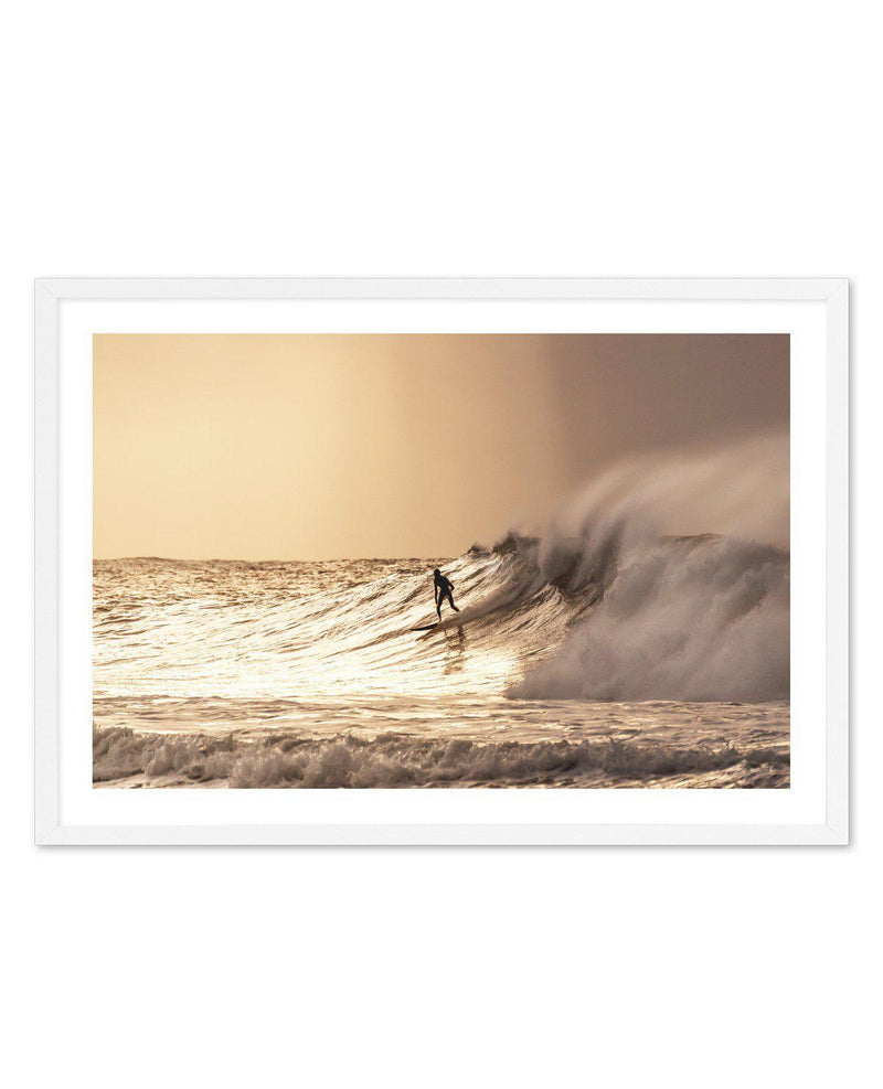Golden Hour, Bells Beach Art Print-PRINT-Olive et Oriel-Olive et Oriel-A5 | 5.8" x 8.3" | 14.8 x 21cm-White-With White Border-Buy-Australian-Art-Prints-Online-with-Olive-et-Oriel-Your-Artwork-Specialists-Austrailia-Decorate-With-Coastal-Photo-Wall-Art-Prints-From-Our-Beach-House-Artwork-Collection-Fine-Poster-and-Framed-Artwork