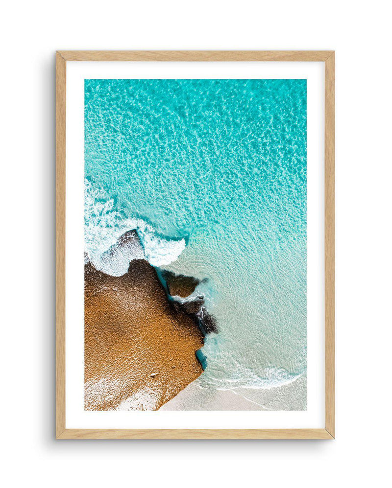 Golden Slice | Wests Beach Art Print-PRINT-Olive et Oriel-Olive et Oriel-A5 | 5.8" x 8.3" | 14.8 x 21cm-Oak-With White Border-Buy-Australian-Art-Prints-Online-with-Olive-et-Oriel-Your-Artwork-Specialists-Austrailia-Decorate-With-Coastal-Photo-Wall-Art-Prints-From-Our-Beach-House-Artwork-Collection-Fine-Poster-and-Framed-Artwork