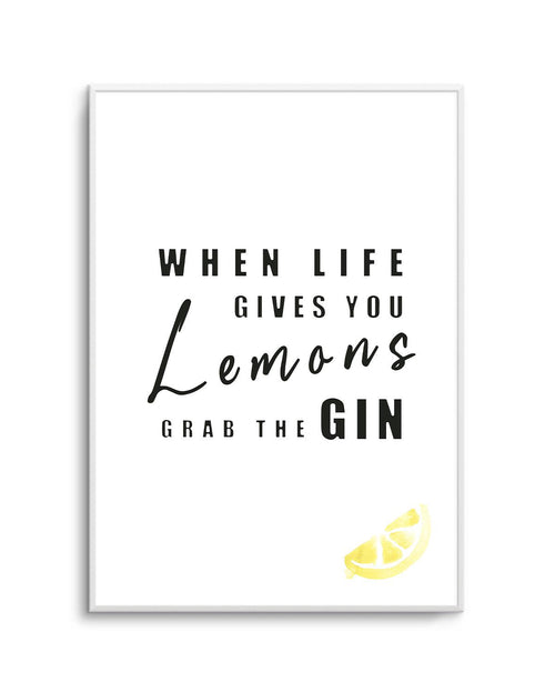 Grab the Gin Art Print-PRINT-Olive et Oriel-Olive et Oriel-A5 | 5.8" x 8.3" | 14.8 x 21cm-Unframed Art Print-With White Border-Buy-Australian-Art-Prints-Online-with-Olive-et-Oriel-Your-Artwork-Specialists-Austrailia-Decorate-With-Coastal-Photo-Wall-Art-Prints-From-Our-Beach-House-Artwork-Collection-Fine-Poster-and-Framed-Artwork