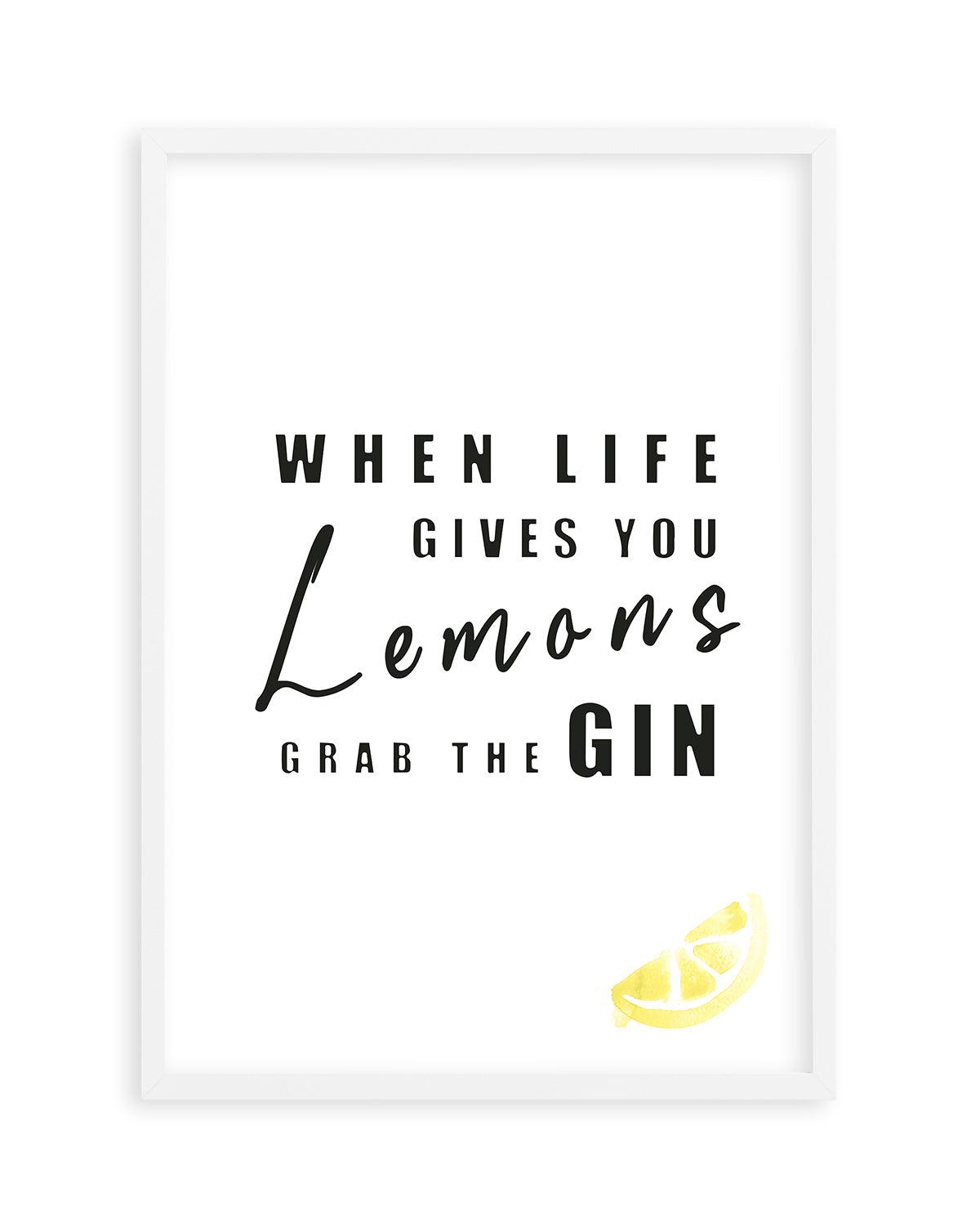 Grab the Gin Art Print-PRINT-Olive et Oriel-Olive et Oriel-A5 | 5.8" x 8.3" | 14.8 x 21cm-White-With White Border-Buy-Australian-Art-Prints-Online-with-Olive-et-Oriel-Your-Artwork-Specialists-Austrailia-Decorate-With-Coastal-Photo-Wall-Art-Prints-From-Our-Beach-House-Artwork-Collection-Fine-Poster-and-Framed-Artwork