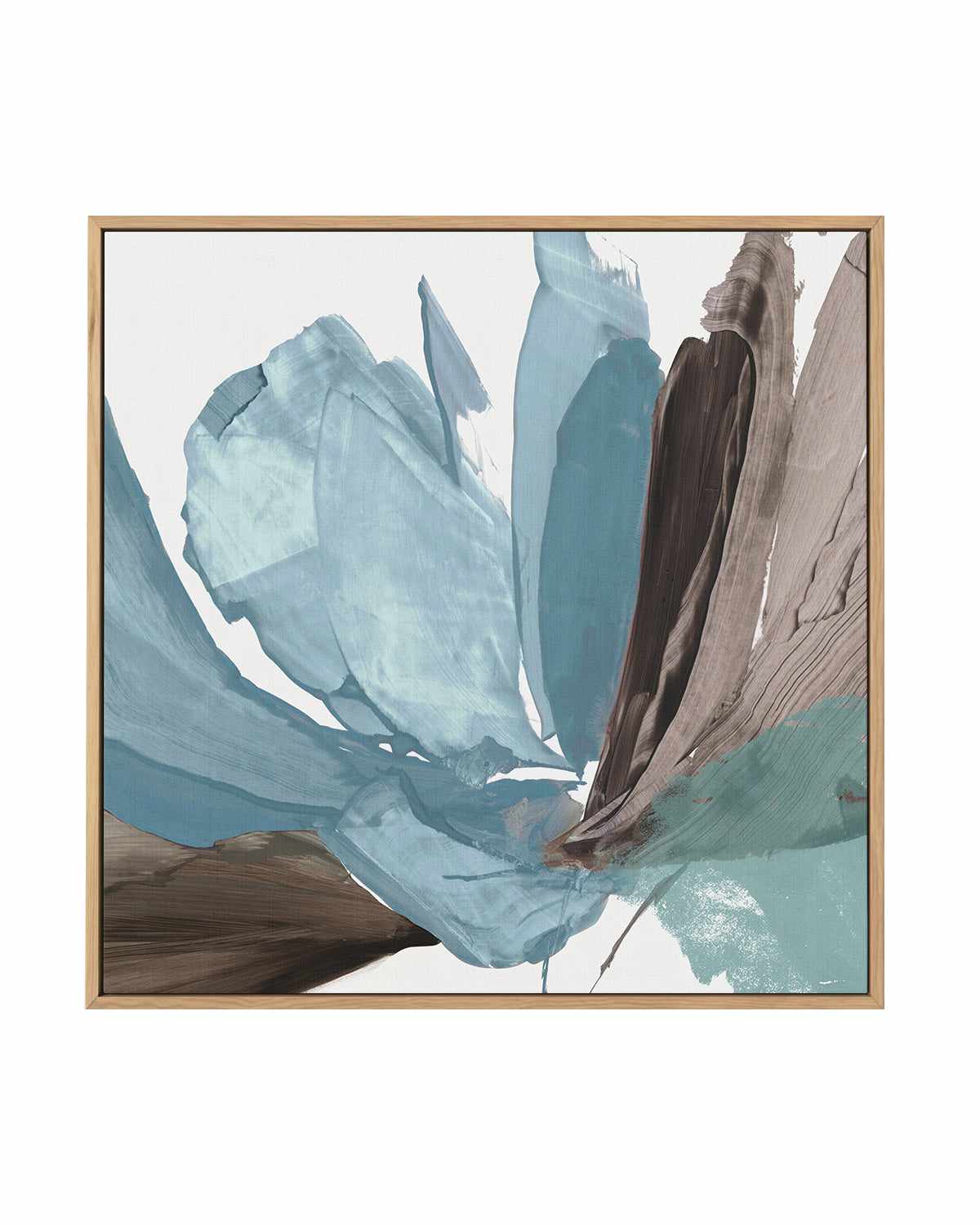 Grande Flower II | Framed Canvas Art Print