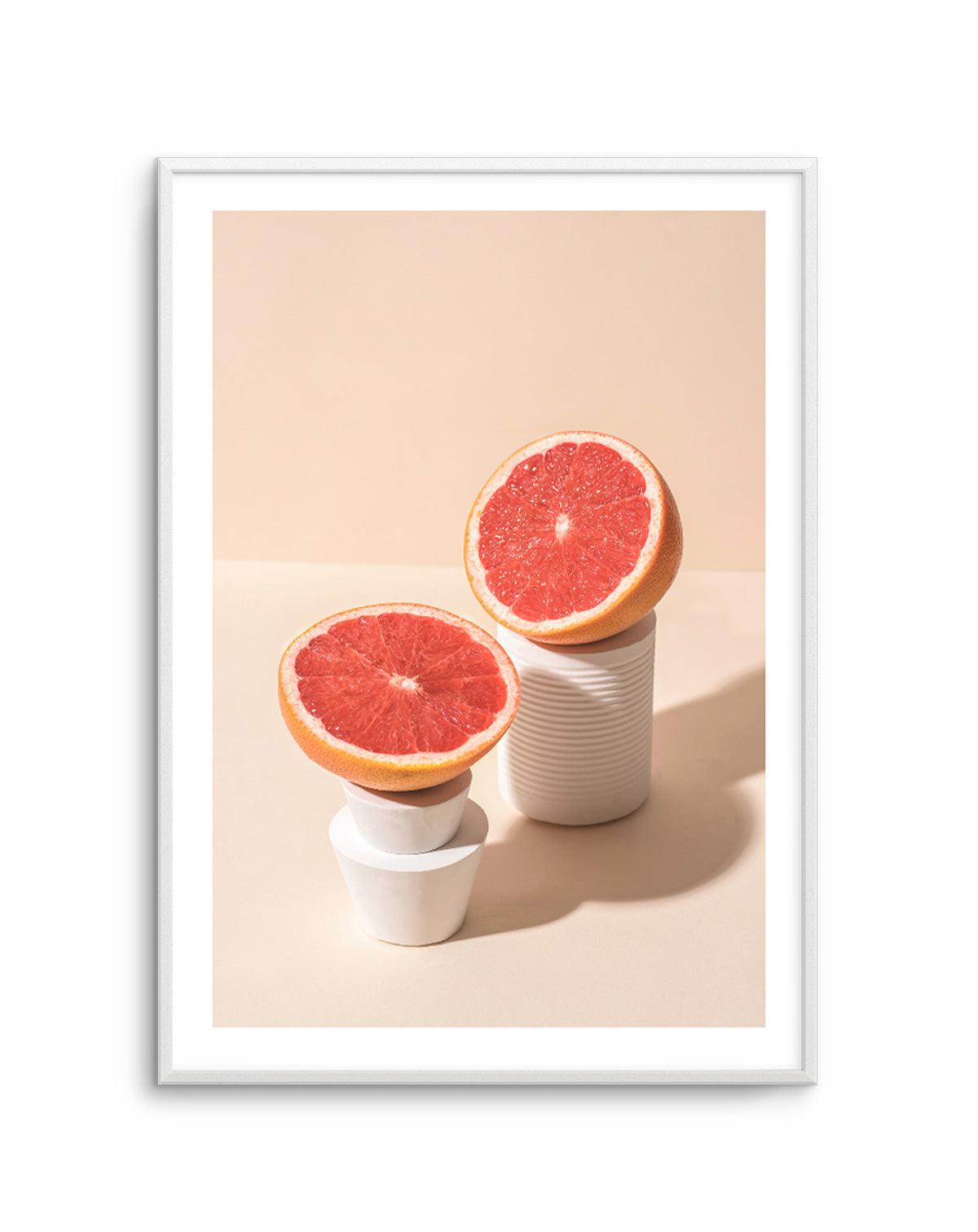 Grapefruit Art Print-PRINT-Olive et Oriel-Olive et Oriel-Buy-Australian-Art-Prints-Online-with-Olive-et-Oriel-Your-Artwork-Specialists-Austrailia-Decorate-With-Coastal-Photo-Wall-Art-Prints-From-Our-Beach-House-Artwork-Collection-Fine-Poster-and-Framed-Artwork