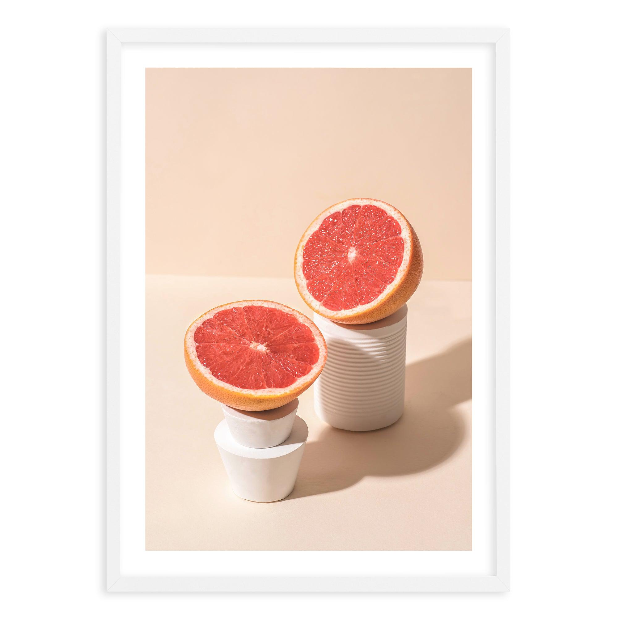 Grapefruit Art Print-PRINT-Olive et Oriel-Olive et Oriel-Buy-Australian-Art-Prints-Online-with-Olive-et-Oriel-Your-Artwork-Specialists-Austrailia-Decorate-With-Coastal-Photo-Wall-Art-Prints-From-Our-Beach-House-Artwork-Collection-Fine-Poster-and-Framed-Artwork