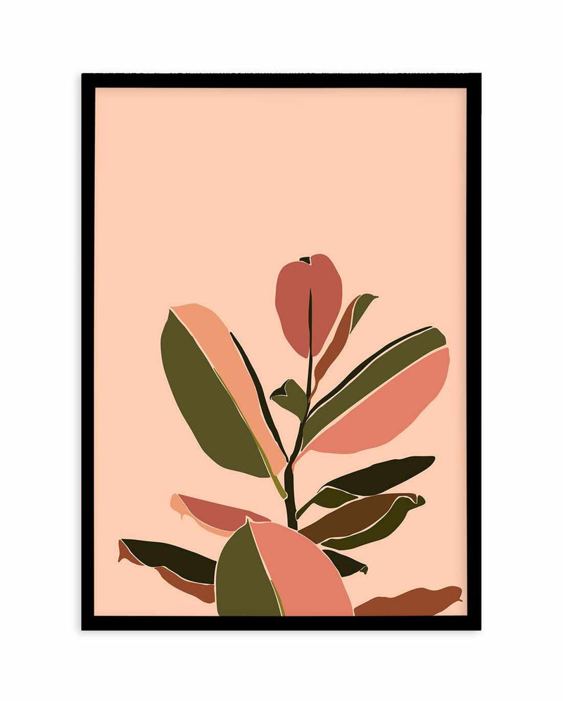 Graphic Fig Art Print-PRINT-Olive et Oriel-Olive et Oriel-A5 | 5.8" x 8.3" | 14.8 x 21cm-Black-With White Border-Buy-Australian-Art-Prints-Online-with-Olive-et-Oriel-Your-Artwork-Specialists-Austrailia-Decorate-With-Coastal-Photo-Wall-Art-Prints-From-Our-Beach-House-Artwork-Collection-Fine-Poster-and-Framed-Artwork