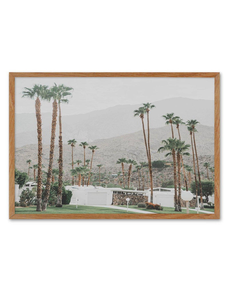 Grass Is Greener | Palm Springs | LS Art Print-PRINT-Olive et Oriel-Olive et Oriel-50x70 cm | 19.6" x 27.5"-Walnut-With White Border-Buy-Australian-Art-Prints-Online-with-Olive-et-Oriel-Your-Artwork-Specialists-Austrailia-Decorate-With-Coastal-Photo-Wall-Art-Prints-From-Our-Beach-House-Artwork-Collection-Fine-Poster-and-Framed-Artwork
