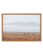 Grazing Lands Art Print-PRINT-Olive et Oriel-Olive et Oriel-50x70 cm | 19.6" x 27.5"-Walnut-With White Border-Buy-Australian-Art-Prints-Online-with-Olive-et-Oriel-Your-Artwork-Specialists-Austrailia-Decorate-With-Coastal-Photo-Wall-Art-Prints-From-Our-Beach-House-Artwork-Collection-Fine-Poster-and-Framed-Artwork