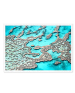 Great Barrier Reef I Art Print-PRINT-Olive et Oriel-Olive et Oriel-A4 | 8.3" x 11.7" | 21 x 29.7cm-White-With White Border-Buy-Australian-Art-Prints-Online-with-Olive-et-Oriel-Your-Artwork-Specialists-Austrailia-Decorate-With-Coastal-Photo-Wall-Art-Prints-From-Our-Beach-House-Artwork-Collection-Fine-Poster-and-Framed-Artwork