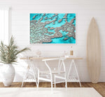 Great Barrier Reef I Art Print-PRINT-Olive et Oriel-Olive et Oriel-Buy-Australian-Art-Prints-Online-with-Olive-et-Oriel-Your-Artwork-Specialists-Austrailia-Decorate-With-Coastal-Photo-Wall-Art-Prints-From-Our-Beach-House-Artwork-Collection-Fine-Poster-and-Framed-Artwork