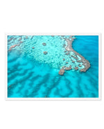 Great Barrier Reef II Art Print-PRINT-Olive et Oriel-Olive et Oriel-A4 | 8.3" x 11.7" | 21 x 29.7cm-White-With White Border-Buy-Australian-Art-Prints-Online-with-Olive-et-Oriel-Your-Artwork-Specialists-Austrailia-Decorate-With-Coastal-Photo-Wall-Art-Prints-From-Our-Beach-House-Artwork-Collection-Fine-Poster-and-Framed-Artwork
