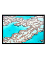Great Barrier Reef III Art Print-PRINT-Olive et Oriel-Olive et Oriel-A4 | 8.3" x 11.7" | 21 x 29.7cm-Black-With White Border-Buy-Australian-Art-Prints-Online-with-Olive-et-Oriel-Your-Artwork-Specialists-Austrailia-Decorate-With-Coastal-Photo-Wall-Art-Prints-From-Our-Beach-House-Artwork-Collection-Fine-Poster-and-Framed-Artwork