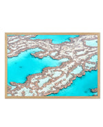Great Barrier Reef III Art Print-PRINT-Olive et Oriel-Olive et Oriel-A4 | 8.3" x 11.7" | 21 x 29.7cm-Oak-With White Border-Buy-Australian-Art-Prints-Online-with-Olive-et-Oriel-Your-Artwork-Specialists-Austrailia-Decorate-With-Coastal-Photo-Wall-Art-Prints-From-Our-Beach-House-Artwork-Collection-Fine-Poster-and-Framed-Artwork