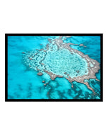 Great Barrier Reef V Art Print-PRINT-Olive et Oriel-Olive et Oriel-A4 | 8.3" x 11.7" | 21 x 29.7cm-Black-With White Border-Buy-Australian-Art-Prints-Online-with-Olive-et-Oriel-Your-Artwork-Specialists-Austrailia-Decorate-With-Coastal-Photo-Wall-Art-Prints-From-Our-Beach-House-Artwork-Collection-Fine-Poster-and-Framed-Artwork