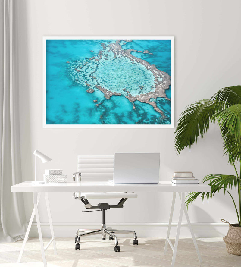 Great Barrier Reef V Art Print-PRINT-Olive et Oriel-Olive et Oriel-Buy-Australian-Art-Prints-Online-with-Olive-et-Oriel-Your-Artwork-Specialists-Austrailia-Decorate-With-Coastal-Photo-Wall-Art-Prints-From-Our-Beach-House-Artwork-Collection-Fine-Poster-and-Framed-Artwork