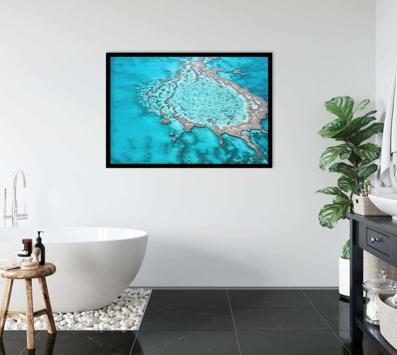 Great Barrier Reef V Art Print-PRINT-Olive et Oriel-Olive et Oriel-Buy-Australian-Art-Prints-Online-with-Olive-et-Oriel-Your-Artwork-Specialists-Austrailia-Decorate-With-Coastal-Photo-Wall-Art-Prints-From-Our-Beach-House-Artwork-Collection-Fine-Poster-and-Framed-Artwork