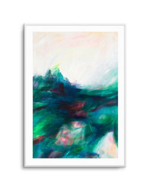 Hampstead by Luana Asiata Art Print-PRINT-Order sage mint green framed abstract painting wall art prints online with Olive et Oriel Australia