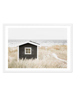 Hamptons Beach Hut | LS Art Print-PRINT-Olive et Oriel-Olive et Oriel-A5 | 5.8" x 8.3" | 14.8 x 21cm-White-With White Border-Buy-Australian-Art-Prints-Online-with-Olive-et-Oriel-Your-Artwork-Specialists-Austrailia-Decorate-With-Coastal-Photo-Wall-Art-Prints-From-Our-Beach-House-Artwork-Collection-Fine-Poster-and-Framed-Artwork