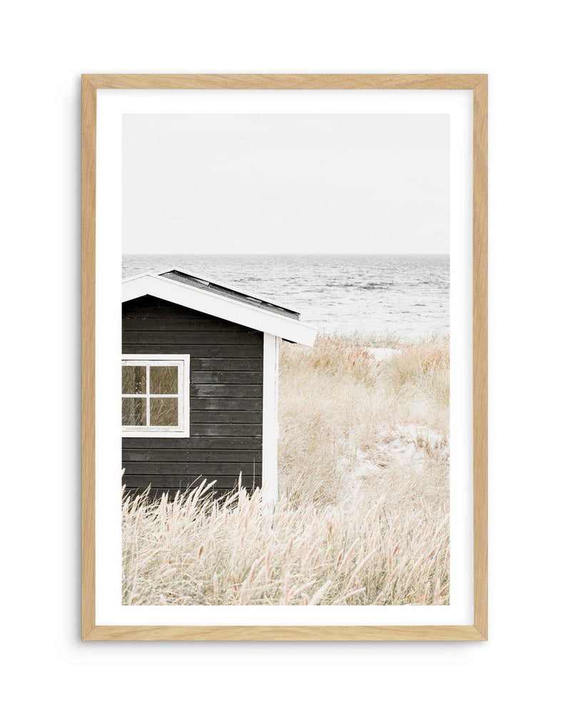 Hamptons Beach Hut | PT Art Print-PRINT-Olive et Oriel-Olive et Oriel-A5 | 5.8" x 8.3" | 14.8 x 21cm-Oak-With White Border-Buy-Australian-Art-Prints-Online-with-Olive-et-Oriel-Your-Artwork-Specialists-Austrailia-Decorate-With-Coastal-Photo-Wall-Art-Prints-From-Our-Beach-House-Artwork-Collection-Fine-Poster-and-Framed-Artwork