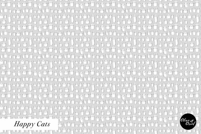 Happy Cats Wallpaper-Wallpaper-Buy Kids Removable Wallpaper Online Our Custom Made Children√¢‚Ç¨‚Ñ¢s Wallpapers Are A Fun Way To Decorate And Enhance Boys Bedroom Decor And Girls Bedrooms They Are An Amazing Addition To Your Kids Bedroom Walls Our Collection of Kids Wallpaper Is Sure To Transform Your Kids Rooms Interior Style From Pink Wallpaper To Dinosaur Wallpaper Even Marble Wallpapers For Teen Boys Shop Peel And Stick Wallpaper Online Today With Olive et Oriel