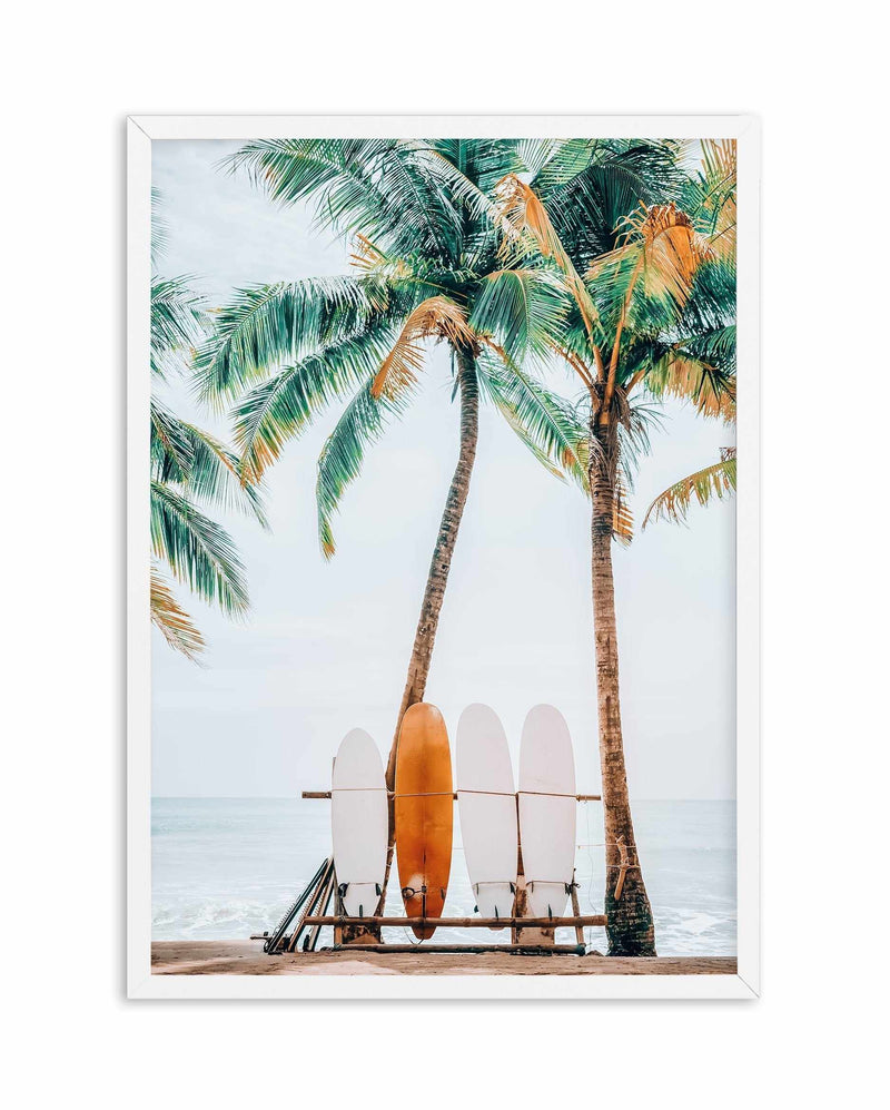 Hawaii Days Art Print-PRINT-Olive et Oriel-Olive et Oriel-A4 | 8.3" x 11.7" | 21 x 29.7cm-White-With White Border-Buy-Australian-Art-Prints-Online-with-Olive-et-Oriel-Your-Artwork-Specialists-Austrailia-Decorate-With-Coastal-Photo-Wall-Art-Prints-From-Our-Beach-House-Artwork-Collection-Fine-Poster-and-Framed-Artwork