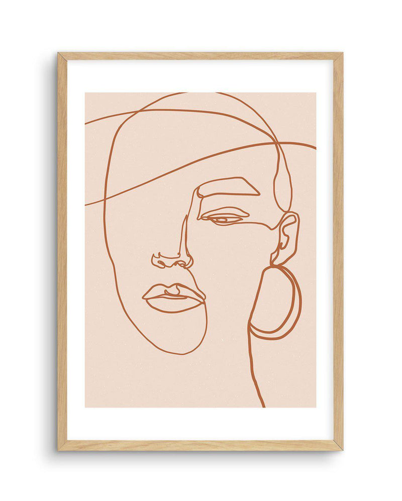 Her Contours II | Terracotta Art Print-Buy-Bohemian-Wall-Art-Print-And-Boho-Pictures-from-Olive-et-Oriel-Bohemian-Wall-Art-Print-And-Boho-Pictures-And-Also-Boho-Abstract-Art-Paintings-On-Canvas-For-A-Girls-Bedroom-Wall-Decor-Collection-of-Boho-Style-Feminine-Art-Poster-and-Framed-Artwork-Update-Your-Home-Decorating-Style-With-These-Beautiful-Wall-Art-Prints-Australia