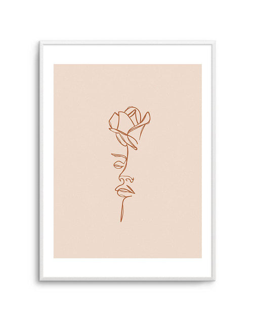 Her Wild Rose | Terracotta Art Print-Buy-Bohemian-Wall-Art-Print-And-Boho-Pictures-from-Olive-et-Oriel-Bohemian-Wall-Art-Print-And-Boho-Pictures-And-Also-Boho-Abstract-Art-Paintings-On-Canvas-For-A-Girls-Bedroom-Wall-Decor-Collection-of-Boho-Style-Feminine-Art-Poster-and-Framed-Artwork-Update-Your-Home-Decorating-Style-With-These-Beautiful-Wall-Art-Prints-Australia