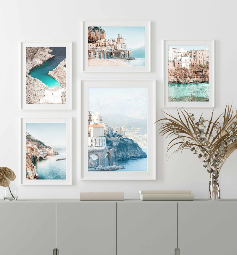Hideaway, Crete Art Print-Shop Greece Wall Art Prints Online with Olive et Oriel - Our collection of Greek Islands art prints offer unique wall art including blue domes of Santorini in Oia, mediterranean sea prints and incredible posters from Milos and other Greece landscape photography - this collection will add mediterranean blue to your home, perfect for updating the walls in coastal, beach house style. There is Greece art on canvas and extra large wall art with fast, free shipping across Aus