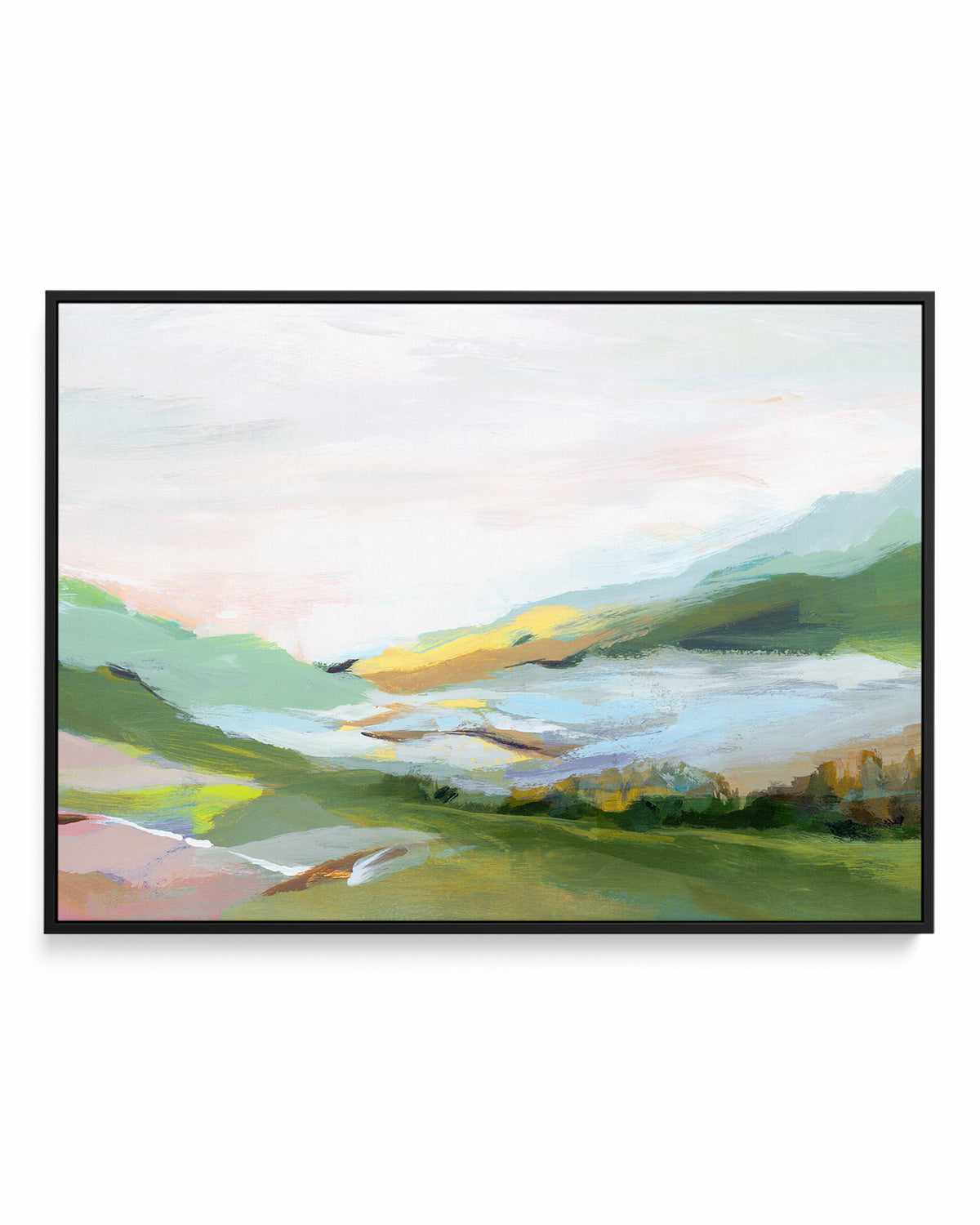 Highland II | Framed Canvas Art Print