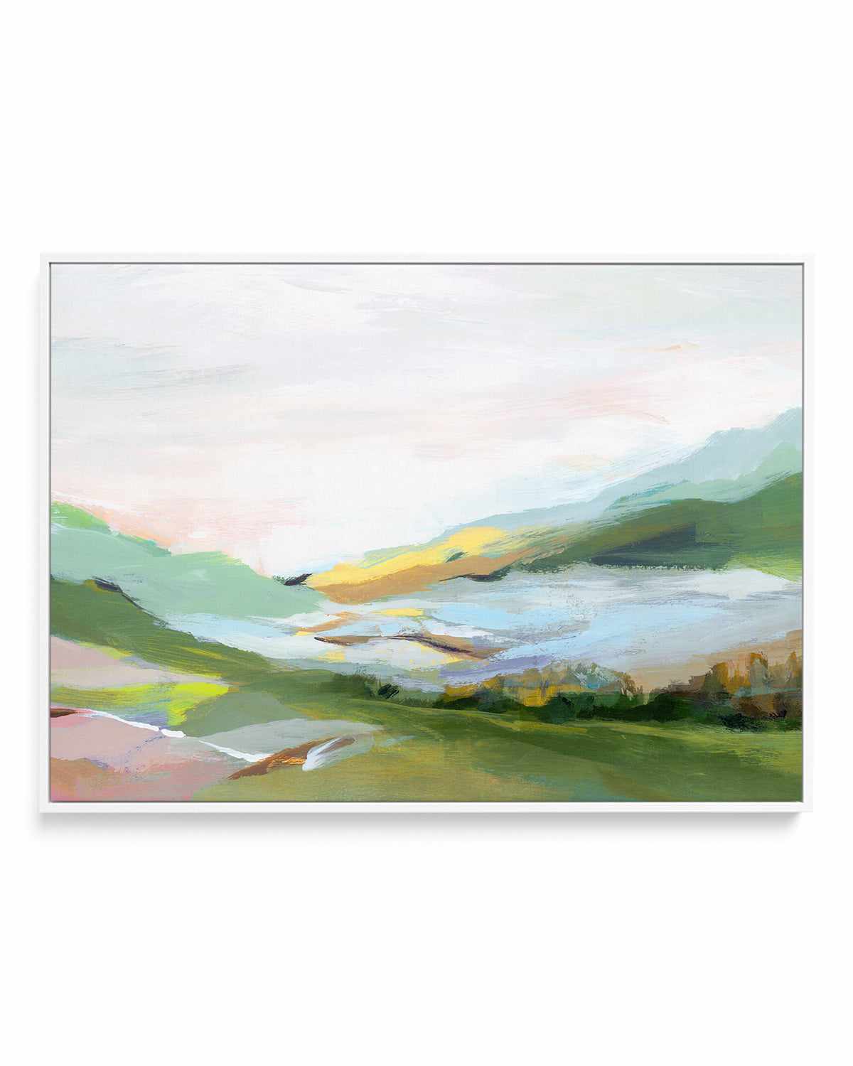 Highland II | Framed Canvas Art Print