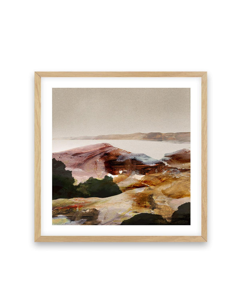 Hope Lookout by Dan Hobday Art Print-PRINT-Olive et Oriel-Dan Hobday-70x70 cm | 27.5" x 27.5"-Oak-With White Border-Buy-Australian-Art-Prints-Online-with-Olive-et-Oriel-Your-Artwork-Specialists-Austrailia-Decorate-With-Coastal-Photo-Wall-Art-Prints-From-Our-Beach-House-Artwork-Collection-Fine-Poster-and-Framed-Artwork