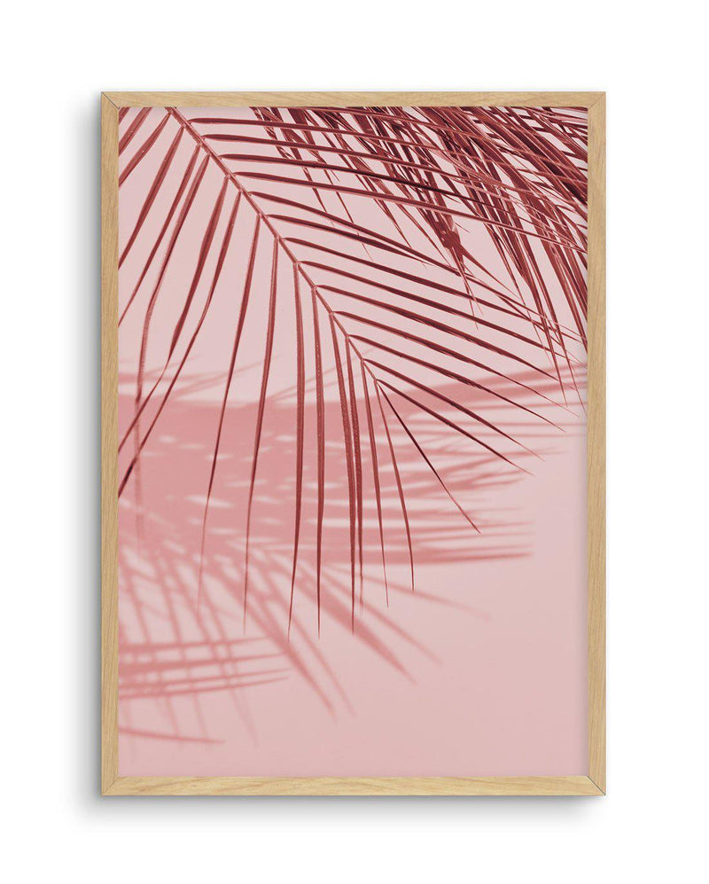 Ibiza Palms I Art Print-PRINT-Olive et Oriel-Olive et Oriel-A4 | 8.3" x 11.7" | 21 x 29.7cm-Oak-With White Border-Buy-Australian-Art-Prints-Online-with-Olive-et-Oriel-Your-Artwork-Specialists-Austrailia-Decorate-With-Coastal-Photo-Wall-Art-Prints-From-Our-Beach-House-Artwork-Collection-Fine-Poster-and-Framed-Artwork