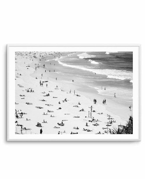 Iconic Bondi B&W Art Print-PRINT-Olive et Oriel-Olive et Oriel-A4 | 8.3" x 11.7" | 21 x 29.7cm-Unframed Art Print-With White Border-Buy-Australian-Art-Prints-Online-with-Olive-et-Oriel-Your-Artwork-Specialists-Austrailia-Decorate-With-Coastal-Photo-Wall-Art-Prints-From-Our-Beach-House-Artwork-Collection-Fine-Poster-and-Framed-Artwork