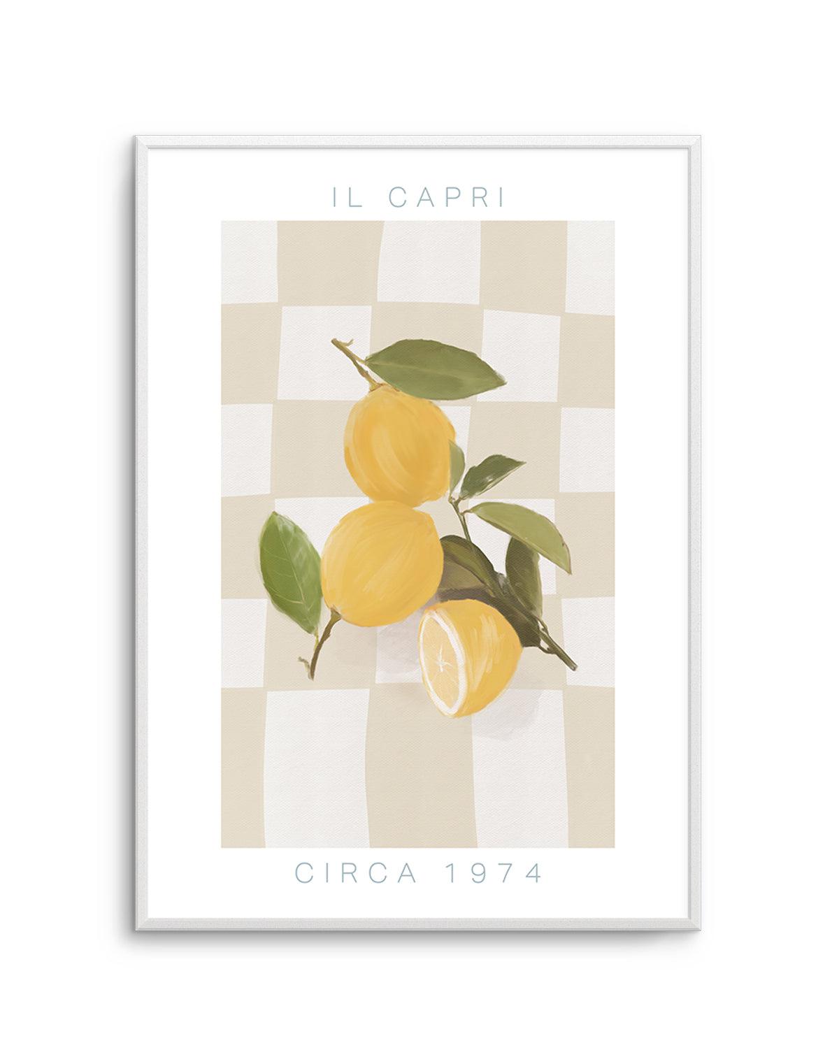 Il Capri Art Print-PRINT-Olive et Oriel-Olive et Oriel-A5 | 5.8" x 8.3" | 14.8 x 21cm-Unframed Art Print-With White Border-Buy-Australian-Art-Prints-Online-with-Olive-et-Oriel-Your-Artwork-Specialists-Austrailia-Decorate-With-Coastal-Photo-Wall-Art-Prints-From-Our-Beach-House-Artwork-Collection-Fine-Poster-and-Framed-Artwork