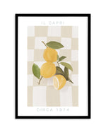 Il Capri Art Print-PRINT-Olive et Oriel-Olive et Oriel-A5 | 5.8" x 8.3" | 14.8 x 21cm-Black-With White Border-Buy-Australian-Art-Prints-Online-with-Olive-et-Oriel-Your-Artwork-Specialists-Austrailia-Decorate-With-Coastal-Photo-Wall-Art-Prints-From-Our-Beach-House-Artwork-Collection-Fine-Poster-and-Framed-Artwork